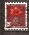 Suisse N Yvert 447 (oblitr) (avec papier)