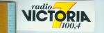 RADIO VICTORIA 100,4 / radio / autocollant