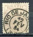 Timbre BRESIL  1883  Obl   N 58  Y&T  Personnage