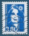 N3006 Marianne du Bicentenaire 3,80 bleu oblitr