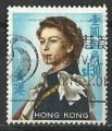 Hong-Kong 1962; Y&T n 204; 1.30$ srie courante, S.M.Elisabeth II