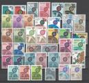 Europa 1967 Anne complte 37 timbres neufs ** MNH