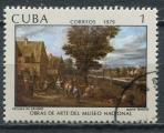 Timbre  CUBA   1979  Obl  N  2099    Y&T   Peinture