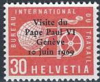 Suisse - 1969 - Y & T n 436 Timbre de service - MNH (2