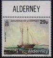 Alderney (Aurigny) 1987 - Epave de naufrage  Aurigny :"Maina" - YT & SG 34 **