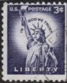 -U.A./U.S.A. 1954 - Statue de la Libert, obl. ronde - YT 581 / Sc 1035 