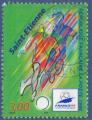 YT 3012 - Coupe du monde de football 98 - Saint Etienne