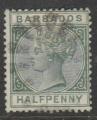 Barbade  "1882"  Scott No. 60  (O)
