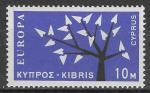 CHYPRE N207** (europa 1962) - COTE 2.50 