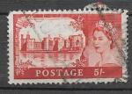 Royaume Uni - 1955 - YT n  284  oblitr  (dents)
