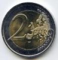 France 2013 - Pice/Coin 2 uro (2 ), 50 ans Trait de l'Elyse - Comme neuve
