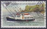 Timbre oblitr n 234(Yvert) Guernesey 1981 - Marine, moyens de transport