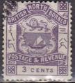 BORNEO du Nord N 37 de 1889 oblitr