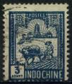 France : Indochine n 129 oblitr anne 1927