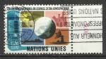Nations Unies Genve 1975; Y&T n 46; 0,60FCH Espace extra-atmosphrique
