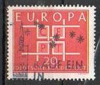 Allemagne RFA Yvert N279 Oblitr EUROPA 1963 