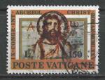 VATICAN - 1975 - Yt n 601 - Ob - Archologie ; portrait Christ