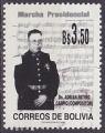 Timbre oblitr n 978(Yvert) Bolivie 1998 - Musique, compositeur