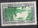  Timbre LAOS Royaume 1951 - YT 1 -  Le mkong - neuf sans gomme