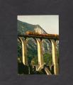 Carte postale CPM : train , le Pont-Sjourne
