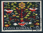 Roumanie 1975 n2921 oblitr - Tapis de paysan roumain