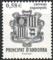 Andorre Esp. 2007 - Armoiries/Coat of arms, 0.58 € - YT 329 **