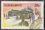 ZIMBABWE N 205 de 1990 oblitr