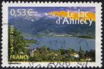 nY&T : 3814 - Le Lac d'Annecy - Cachet rond