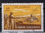 Turquie / 1969 / Dveloppement-Agriculture / YT n 1907, oblitr