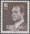 Espagne - 1980 - Yt n 2204 - Ob - Juan Carlos 16 pta brun fonc ; king