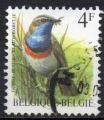 BELGIQUE N 2321 o Y&T 1989 Oiseau (Gorge bleue) 