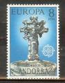 ANDORRE ESPAGNOL N°82* (Europa 1974) - COTE 3.50 €