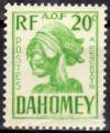 Dahomey 1941 - Timbre-taxe/Due stamp: statuette indigne - YT T 22 ** 