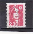 Timbre France Oblitr / Cachet Rond / 1989 / Y&T N2614 - Marianne Bicentenaire