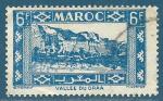 Maroc N233 valle du Draa 6F oblitr