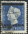Indonesia 1948.- Guillermina (sobrec.). Y&T 333. Scott 295. Michel 2I.