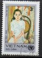VIÊT-NAM REP SOCIALISTE N° 548 o Y&T 1984 Art moderne Vietnamien