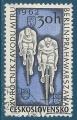 Tchcoslovaquie N1194 Tour cycliste de la paix oblitr