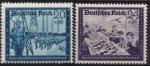 Allemagne : n 809 et 810 x anne 1944