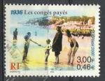 France 2000; Y&T n 3352; 3,00F (0,46), Sicle fil du timbre, congs pays