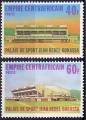 Srie de 2 TP neufs ** n 340/341(Yvert) Centrafrique 1978 - Palais des sports