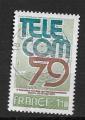 France N 2055  "Tlcom"  1979