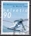 SUISSE N 1741 de 2002 oblitr "championnat du monde de ski alpin"