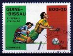 GUINEE BISSAU N 487 o Y&T 1989 FOOTBALL ITALIE 1990