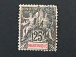 Martinique 1892 - Y&T 38 obl.