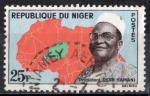 Niger 1962; Y&T n 118; 25F, Prsident Diori Hamani