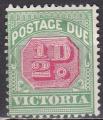 VICTORIA (Australie) taxe N° 12 de 1894 neuf(*) à 10%