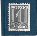 Timbre Autriche Oblitr / 1925 / Y&T N331.