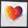 France 1999; Y&T n 3220 (aa25); 3,00F, autoadsif, coeur de Saint valentin