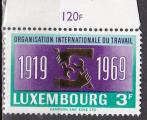 LUXEMBOURG N 740 de 1969 neuf**  "OIT"